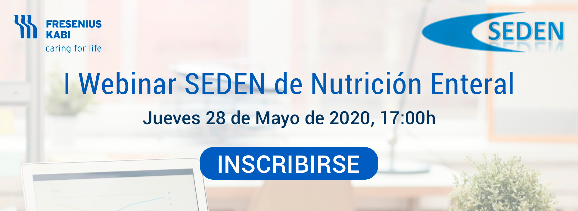 I Webinar SEDEN de Nutrición Enteral - 28 de mayo de 2020